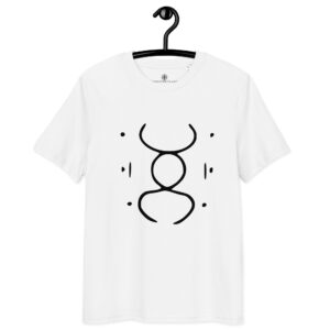 T-shirt sigil facilite guérison noir – Ancrage et soutien vibratoire