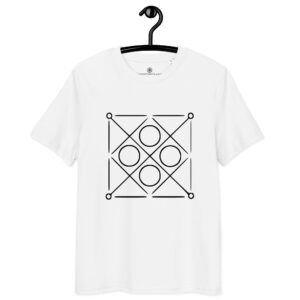 T-shirt sigil Mercure noir – Échanges et vivacité d’esprit
