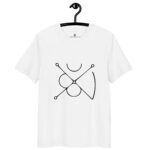T-shirt sigil Mars noir – Détermination et protection personnelle