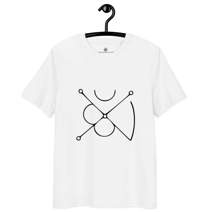 T-shirt sigil Mars noir – Détermination et protection personnelle