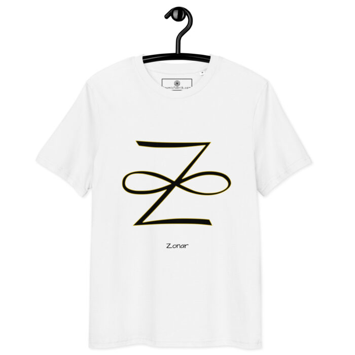 T-shirt Zonar noir contour or – Guérison karmique et compassion – Image 9