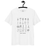 T-shirt symboles Reiki noirs – Intégration et stabilité vibratoire