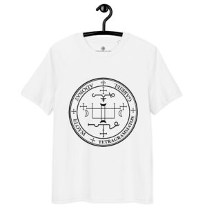 T-shirt Sceau Archange Gabriel noir intuition