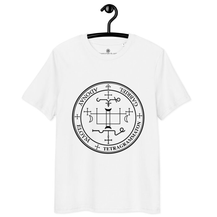 T-shirt Sceau Archange Gabriel noir intuition