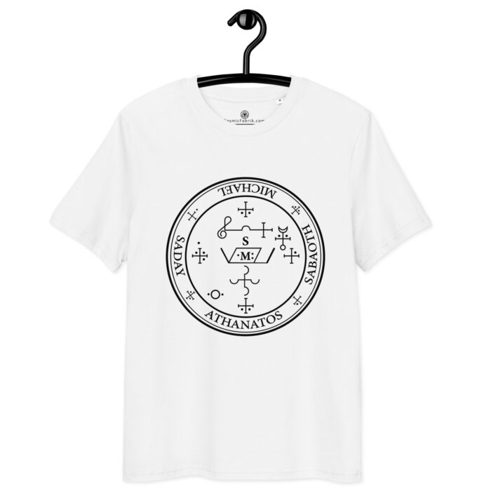 T-shirt Sceau Archange Michael noir protection