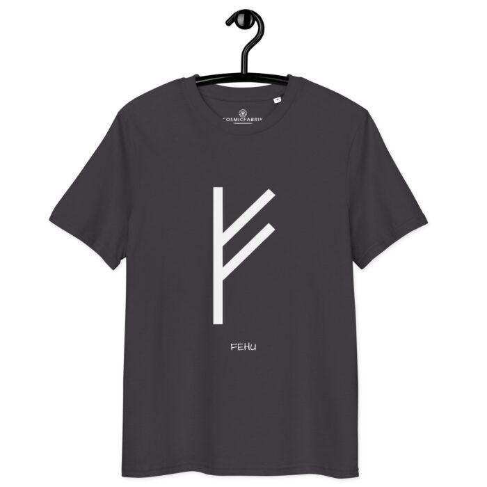 T-shirt Rune Fehu – Manifestation, Fertilité & Énergie de Feu – Image 5