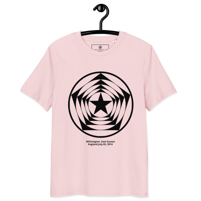 T-shirt crop circle Wilmington noir – Pentagone 5 – Image 9