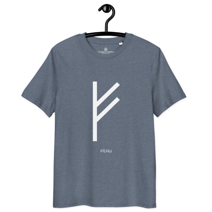 T-shirt Rune Fehu – Manifestation, Fertilité & Énergie de Feu – Image 9