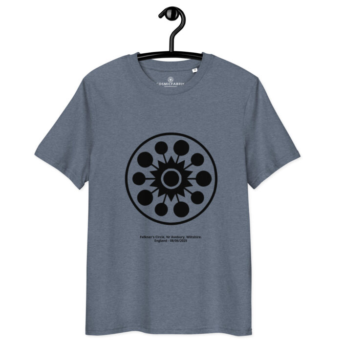 T-shirt Crop Circle Falkner 2025 – Harmonie Céleste – Image 5