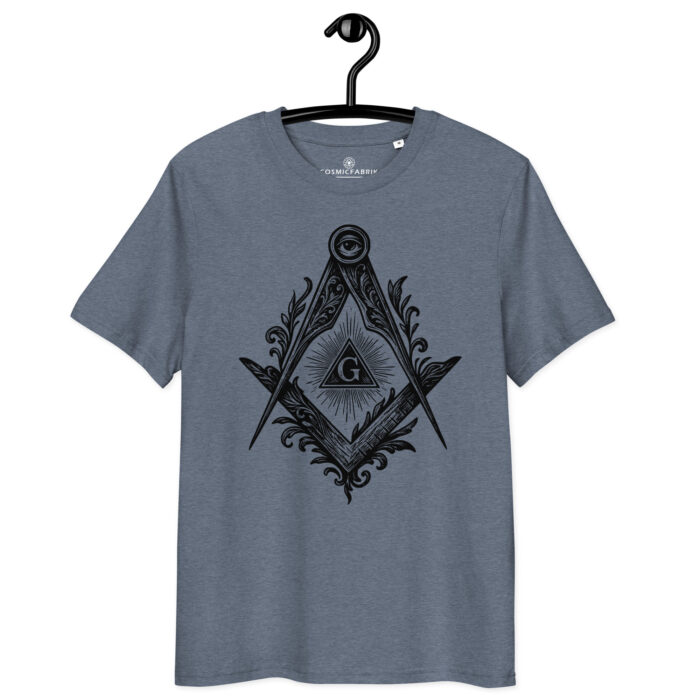 T-shirt Équerre & Compas – Symbole Maçonnique Vibratoire – Image 5