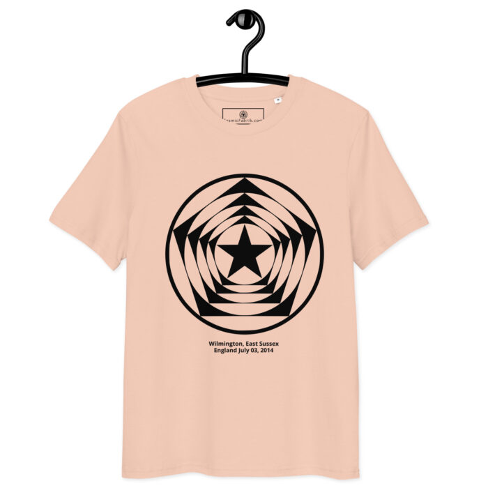 T-shirt crop circle Wilmington noir – Pentagone 5 – Image 8