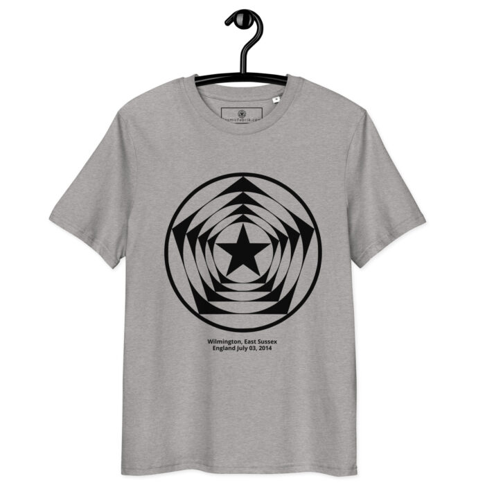 T-shirt crop circle Wilmington noir – Pentagone 5 – Image 6
