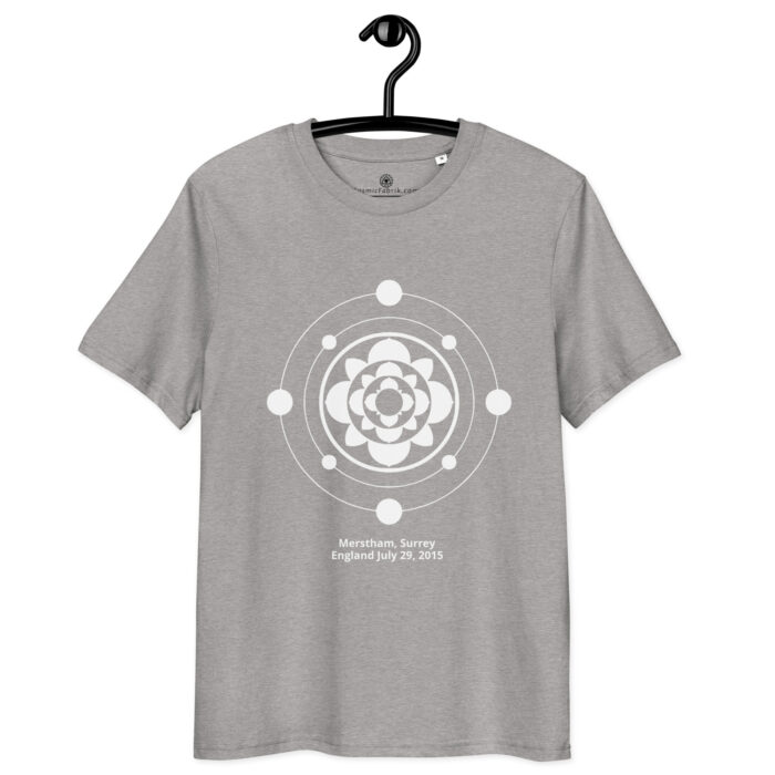T-shirt crop circle Merstham blanc – Rosace d’équilibre – Image 10