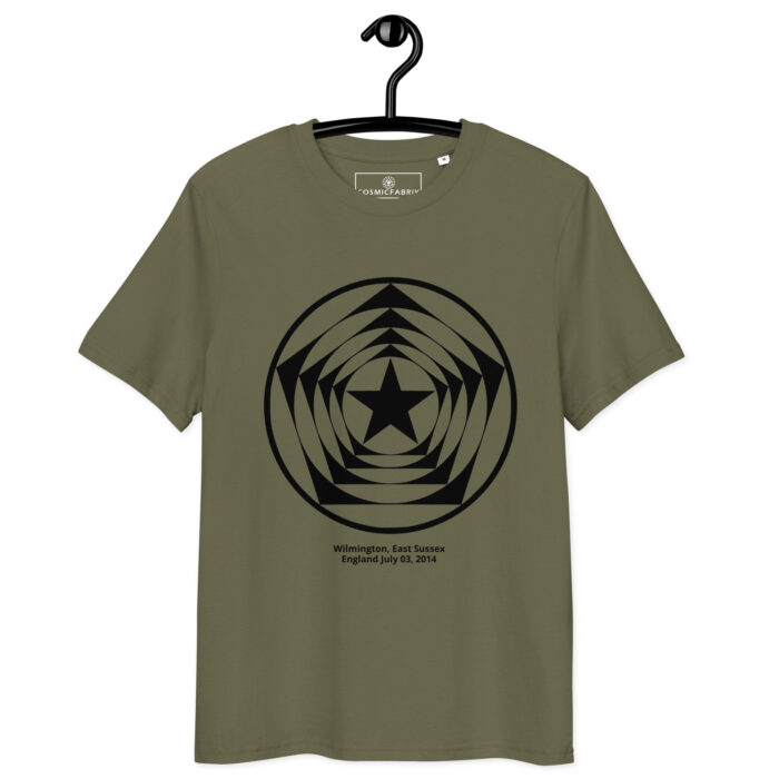 T-shirt crop circle Wilmington noir – Pentagone 5 – Image 4