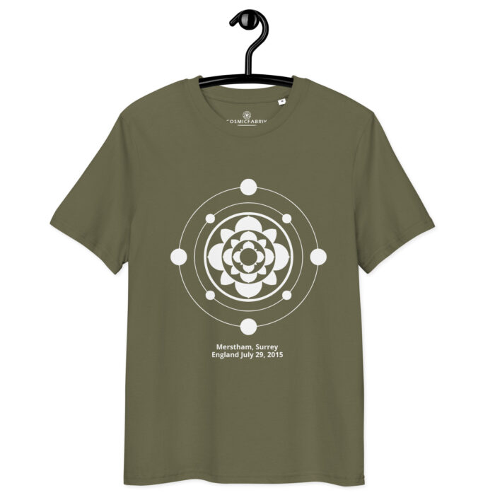 T-shirt crop circle Merstham blanc – Rosace d’équilibre – Image 8