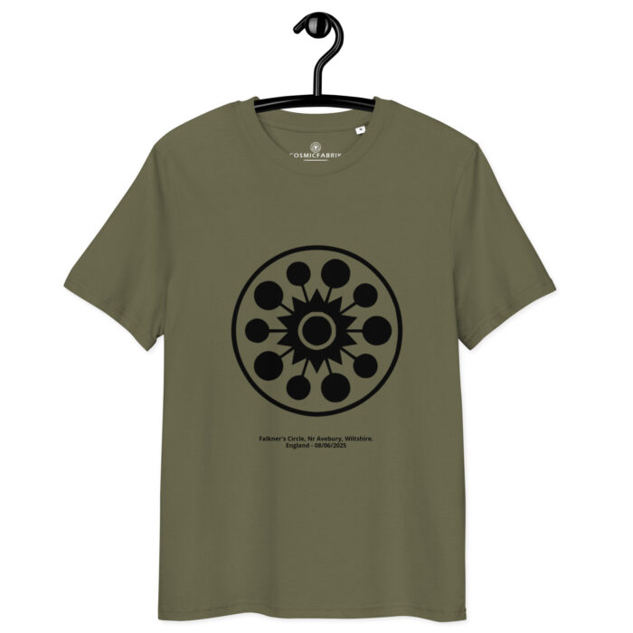 T-shirt Crop Circle Falkner 2025 – Harmonie Céleste – Image 4