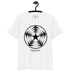 T-shirt crop circle Wilmington noir – Pentagone 5
