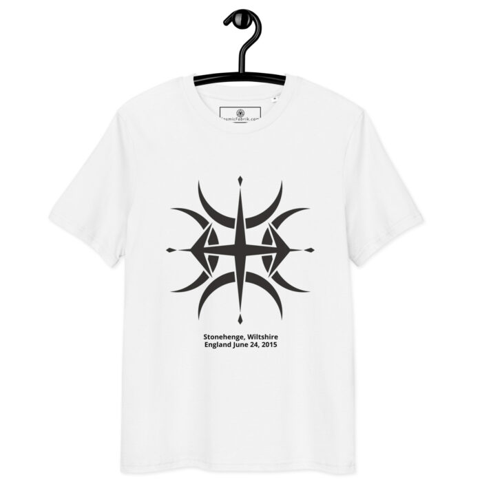 T-shirt crop circle Stonehenge noir – Étoile d’orientation – Image 12