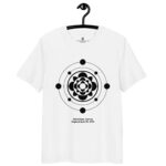 T-shirt crop circle Merstham noir – Rosette orbitale