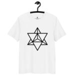 T-shirt bio Merkaba – Éveil & Protection vibratoire