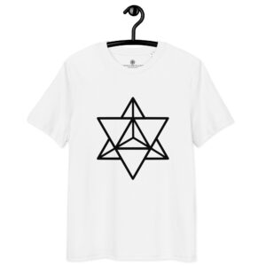 T-shirt bio Merkaba – Éveil & Protection vibratoire