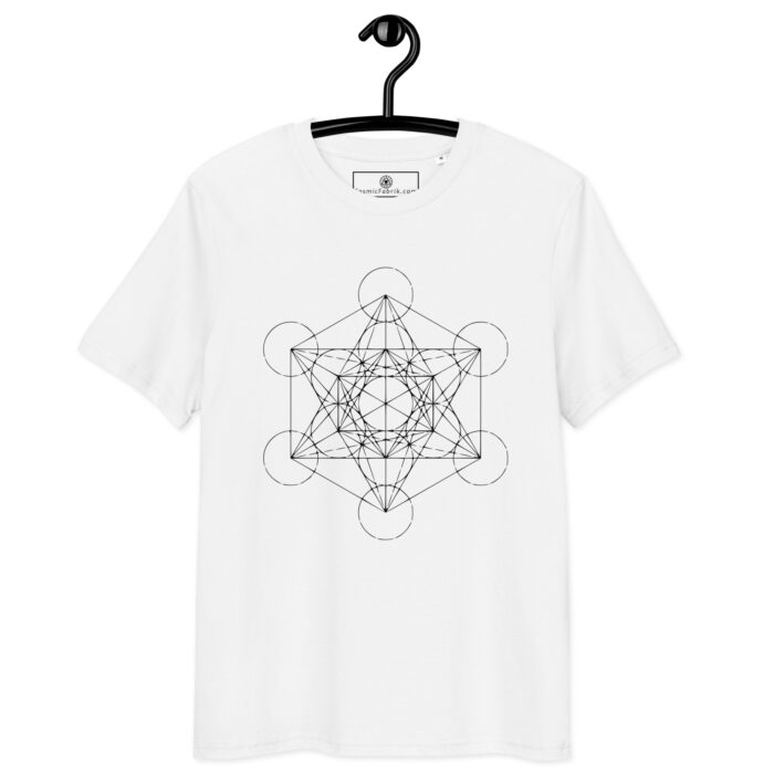 T-shirt Cube de Métatron – Protection & Conscience cosmique