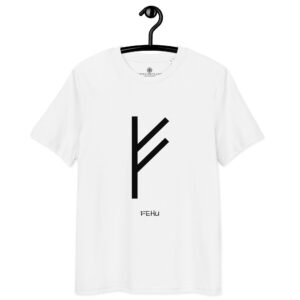 T-shirt Rune Fehu – Abondance, Succès & Vitalité
