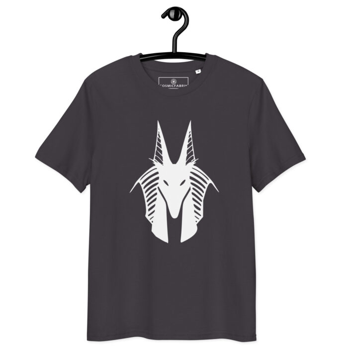 T-shirt Anubis Blanc – Lumière Spirituelle & Passage Sacré – Image 5