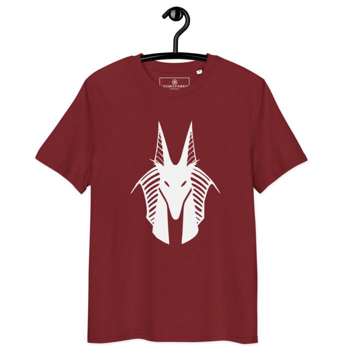 T-shirt Anubis Blanc – Lumière Spirituelle & Passage Sacré – Image 4