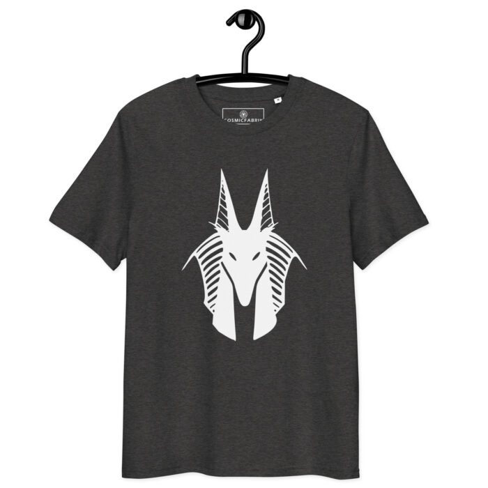 T-shirt Anubis Blanc – Lumière Spirituelle & Passage Sacré – Image 3