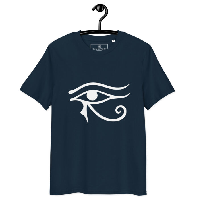T-shirt Œil d’Horus Noir – Intuition, Vision Nocturne et Protection – Image 2
