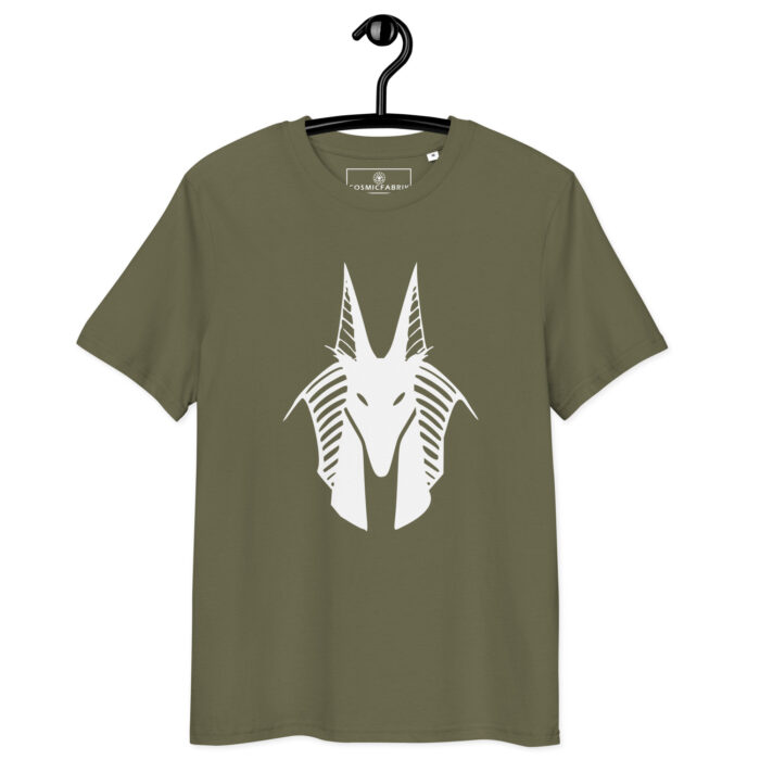T-shirt Anubis Blanc – Lumière Spirituelle & Passage Sacré – Image 8