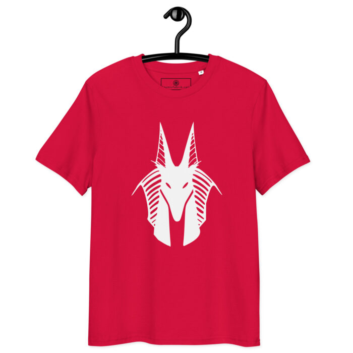 T-shirt Anubis Blanc – Lumière Spirituelle & Passage Sacré – Image 6