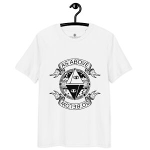 T-shirt As Above So Below – Symbole Hermétique & Initiatique