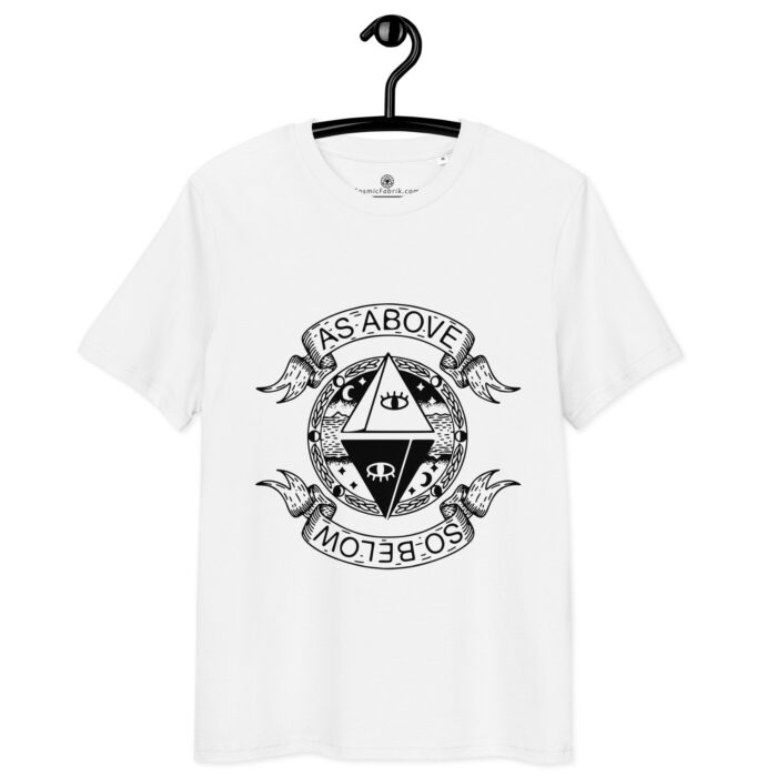 T-shirt As Above So Below – Symbole Hermétique & Initiatique