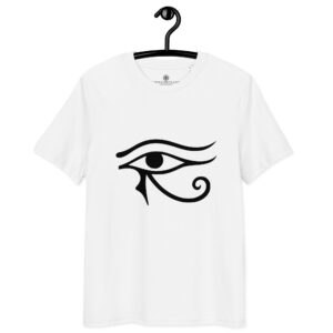 T-shirt Œil d’Horus Clair – Protection, Vision et Éveil