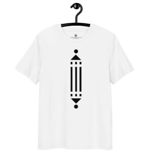 T-shirt Barre Atlante Noir – Protection Énergétique et Alignement Vibratoire